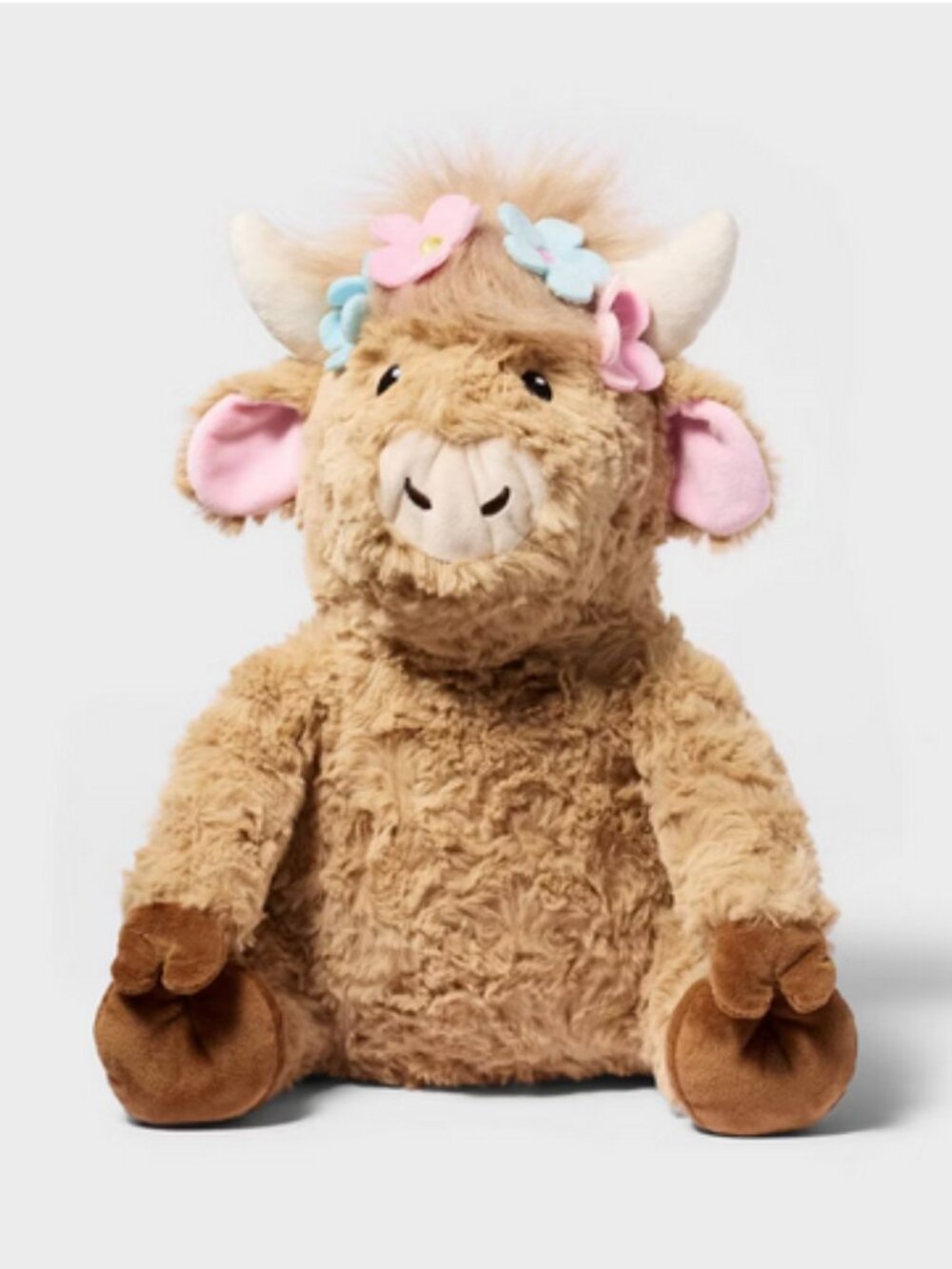 Gigglescape 13'' Highland Cow Stuffed Animal NWT